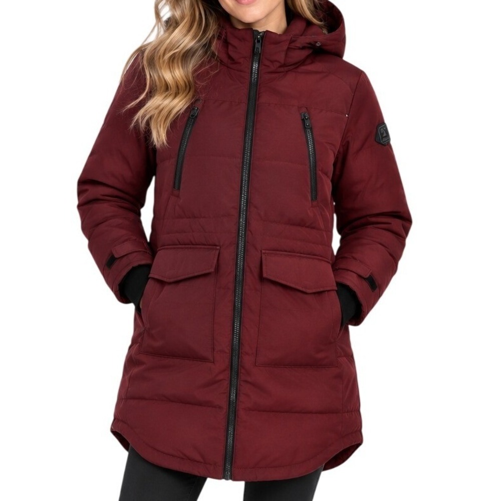 Alpine North Burgundy Parka Jacket Women's Medium